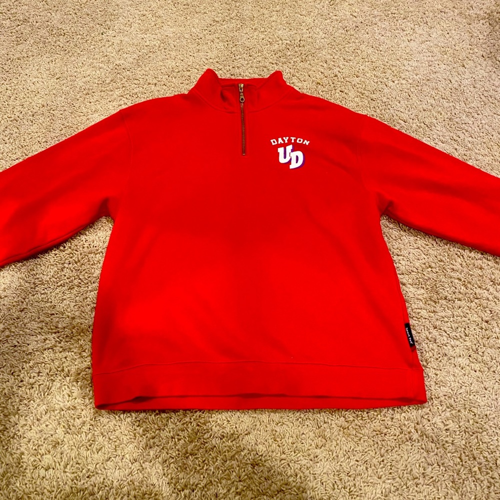 University of Dayton Quarter Zip Fleece Pullover